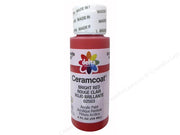 CERAMCOAT Acrylic Paint 59ml 2floz - BRIGHT RED